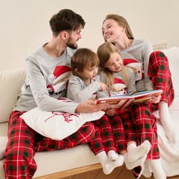 Пижама детская KAFTAN «Santa» размер 32 (110-116 см)