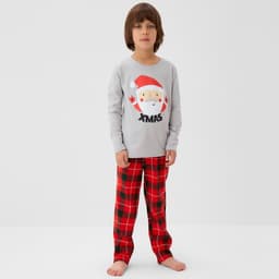 Пижама детская KAFTAN «Santa» размер 32 (110-116 см)