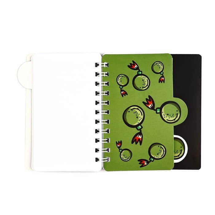 Блокнот А7, 40 листов с разделителями «Юному герою с 23 февраля»