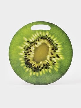 Доска разделочная сувенирная Дарим Красиво «Киви в разрезе», 25.5 см, дерево, зелёная