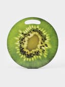 Доска разделочная сувенирная Дарим Красиво «Киви в разрезе», 25.5 см, дерево, зелёная