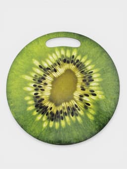 Доска разделочная сувенирная Дарим Красиво «Киви в разрезе», 25.5 см, дерево, зелёная