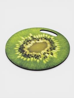 Доска разделочная сувенирная Дарим Красиво «Киви в разрезе», 25.5 см, дерево, зелёная