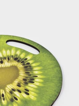 Доска разделочная сувенирная Дарим Красиво «Киви в разрезе», 25.5 см, дерево, зелёная