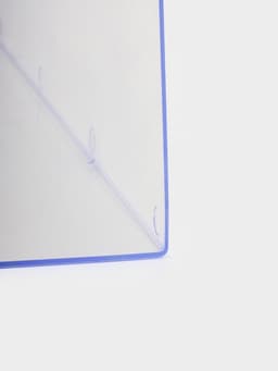 Пластиковый разделитель L-образный, 45×15×20 см, прозрачный