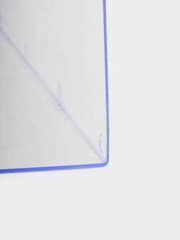 Пластиковый разделитель L-образный, 45×15×20 см, прозрачный