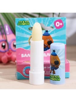 Бальзам для губ детский Ми-Ми-Мишки зимняя забота со вкусом бабл-гам, 4.2 г