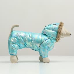 Комбинезон «Глянец», размер 8, ДС 23, ОГ 30, ОГ 22, голубой