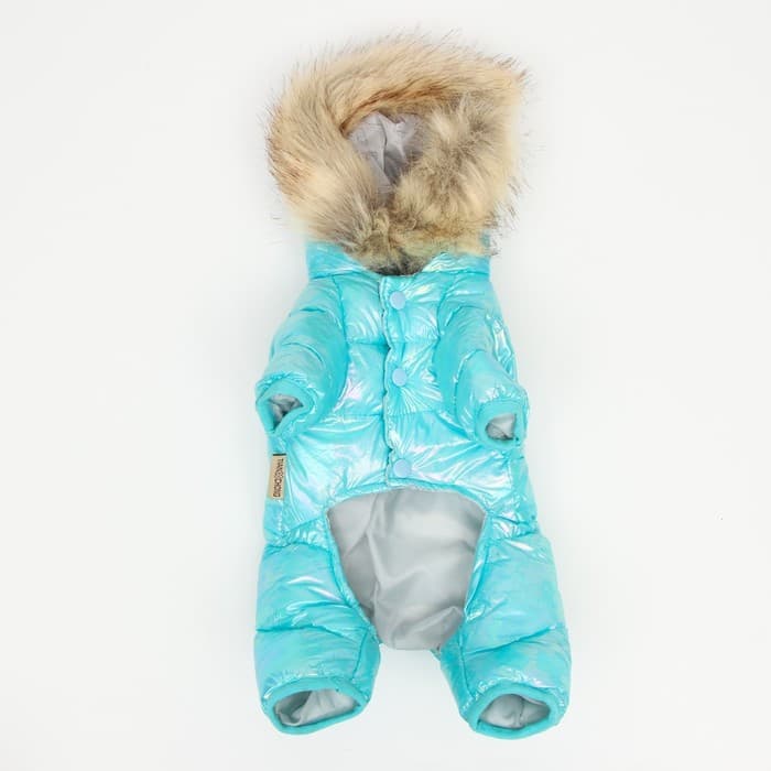 Комбинезон «Глянец», размер 8, ДС 23, ОГ 30, ОГ 22, голубой