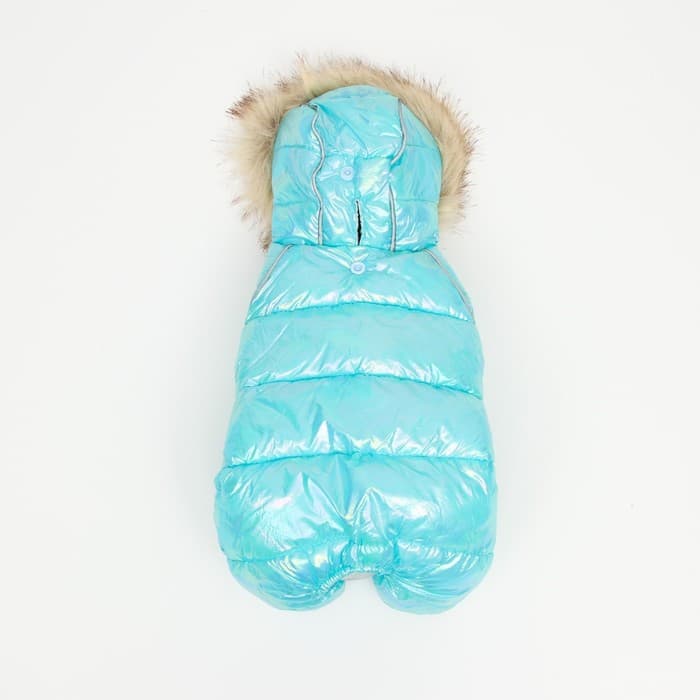 Комбинезон «Глянец», размер 8, ДС 23, ОГ 30, ОГ 22, голубой