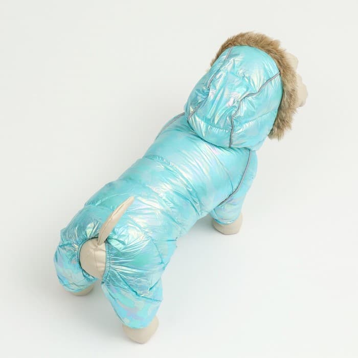 Комбинезон «Глянец», размер 8, ДС 23, ОГ 30, ОГ 22, голубой