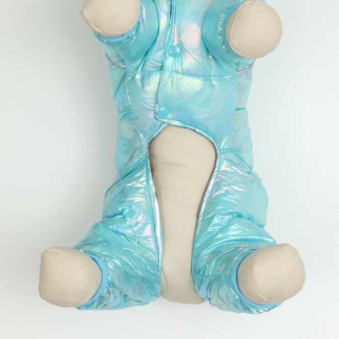 Комбинезон «Глянец», размер 8, ДС 23, ОГ 30, ОГ 22, голубой