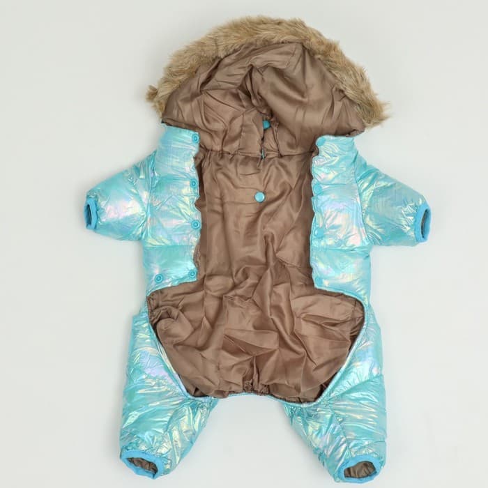 Комбинезон «Глянец», размер 8, ДС 23, ОГ 30, ОГ 22, голубой