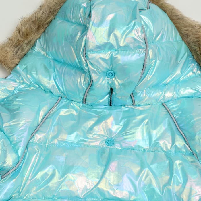 Комбинезон «Глянец», размер 8, ДС 23, ОГ 30, ОГ 22, голубой