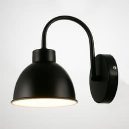 Бра 1669/1BK E27 40 Вт черный 15×22.5×21 см