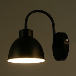 Бра 1669/1BK E27 40 Вт черный 15×22.5×21 см