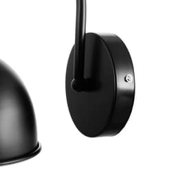 Бра 1669/1BK E27 40 Вт черный 15×22.5×21 см