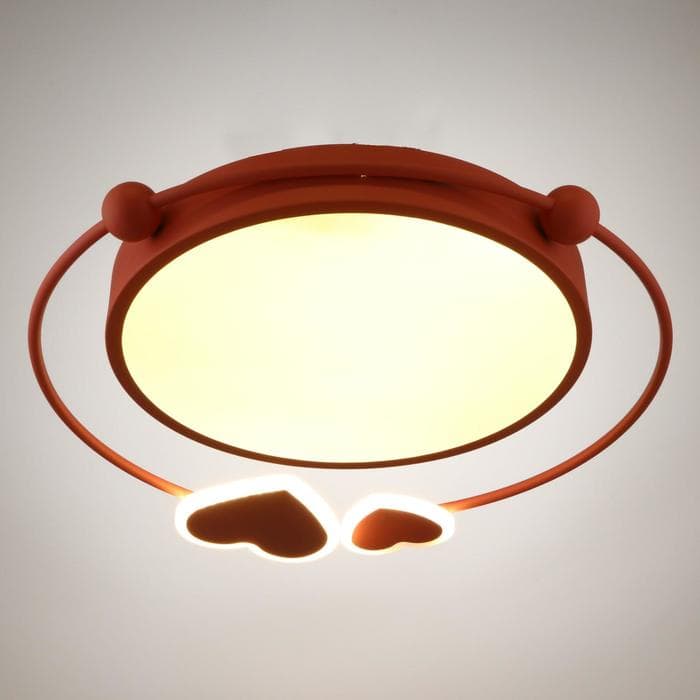 Светильник с ПДУ 1767/3 LED 50 Вт 3000-6000К диммер розовый 48×54×6 см BayerLux