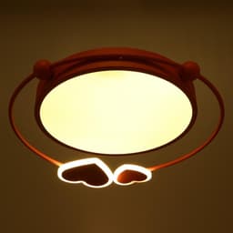 Светильник с ПДУ 1767/3 LED 50 Вт 3000-6000К диммер розовый 48×54×6 см BayerLux