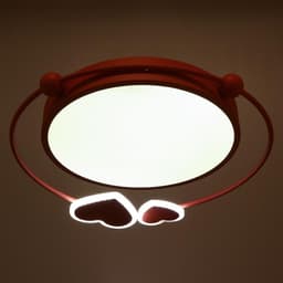 Светильник с ПДУ 1767/3 LED 50 Вт 3000-6000К диммер розовый 48×54×6 см BayerLux