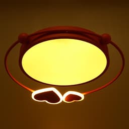 Светильник с ПДУ 1767/3 LED 50 Вт 3000-6000К диммер розовый 48×54×6 см BayerLux