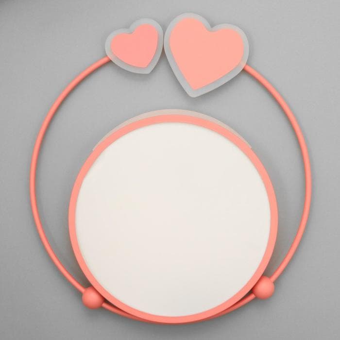 Светильник с ПДУ 1767/3 LED 50 Вт 3000-6000К диммер розовый 48×54×6 см BayerLux