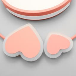 Светильник с ПДУ 1767/3 LED 50 Вт 3000-6000К диммер розовый 48×54×6 см BayerLux