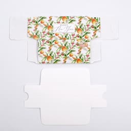 Коробочка для макарун «Новогодняя посылка» 12×5.5×5.5 см