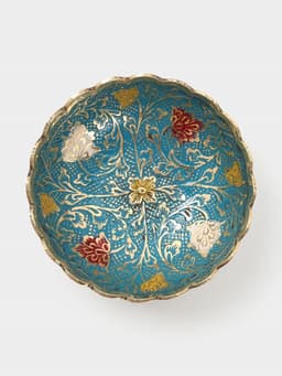 Блюдце «Айша», 10.5×10.5×3.5 см, латунь