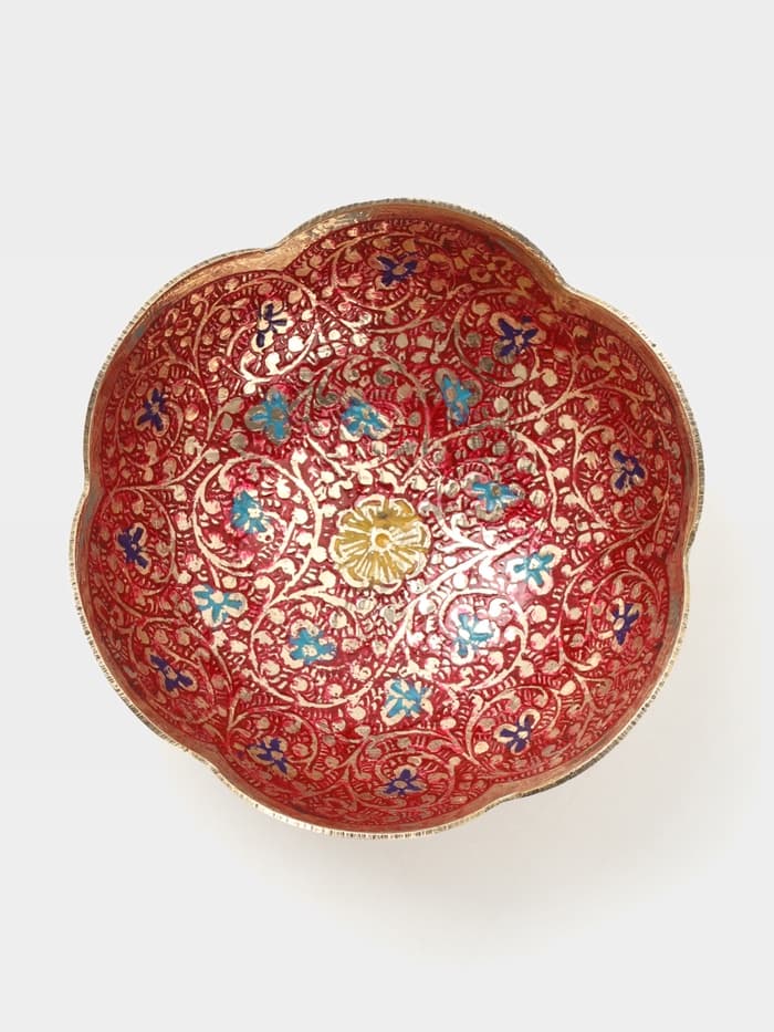 Блюдце «Венге», 10×10×4 см, латунь