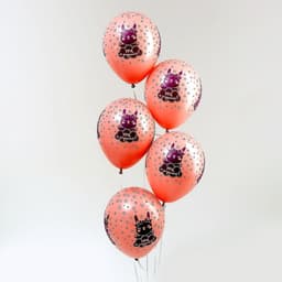 Воздушные шары латексные 12" «Ура, я родилась», 25 шт.