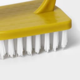 Щётка утюжок для уборки Доляна, с ручкой, пластик, хозяйственная, 10×6×5.5 см, МИКС