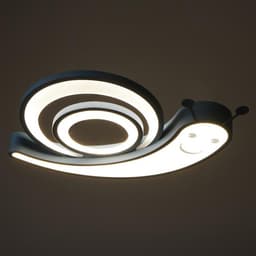 Светильник с ПДУ 1789/1 LED 42 Вт диммер синий 50×50×6 см BayerLux