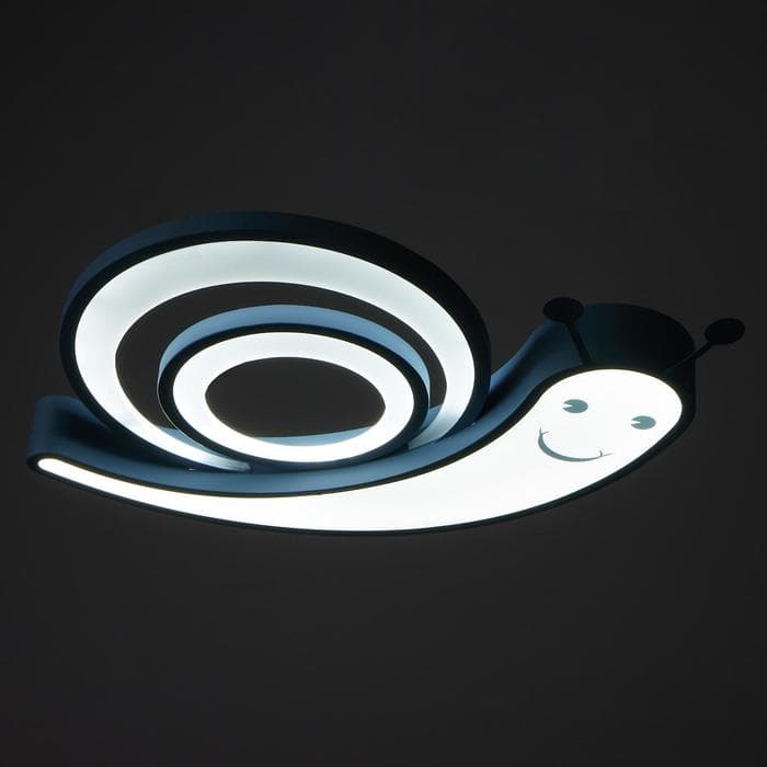 Светильник с ПДУ 1789/1 LED 42 Вт диммер синий 50×50×6 см BayerLux