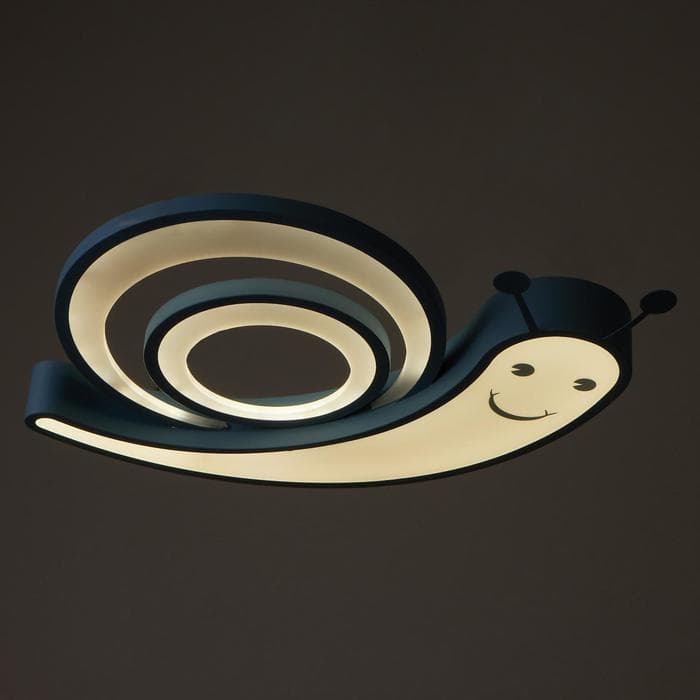 Светильник с ПДУ 1789/1 LED 42 Вт диммер синий 50×50×6 см BayerLux