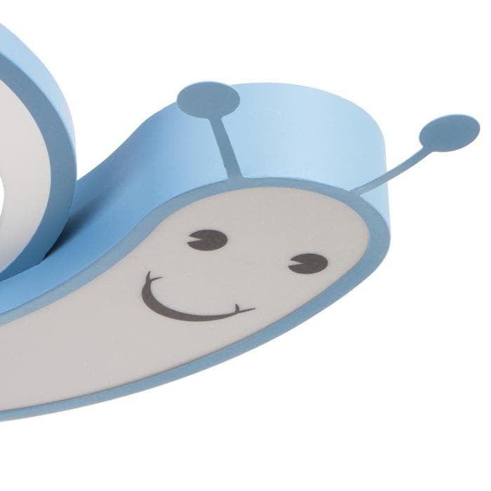 Светильник с ПДУ 1789/1 LED 42 Вт диммер синий 50×50×6 см BayerLux