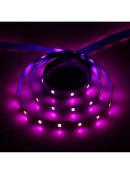 Фитолента для растений Luazon Lighting, светодиодная, 6.2 Вт, 1 м, IP20, 5 В, 60 LED/м, USB, SMD5050, мультиспектральная