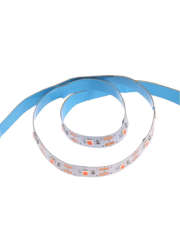 Фитолента для растений Luazon Lighting, светодиодная, 3.5 Вт, 0.5 м, IP20, 5 В, 60 LED/м, диммер, USB, SMD5050, мультиспектральная