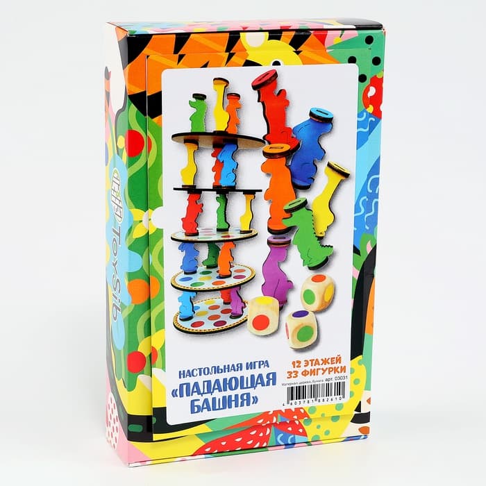 Настольная игра «Падающая башня»