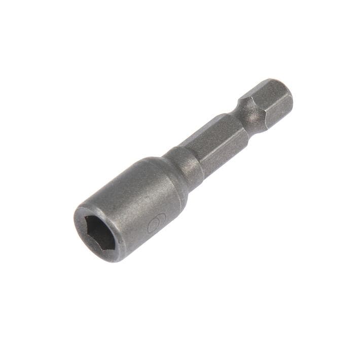 Бита с торцевой головкой ТУНДРА, сталь CrV, магнит, 6×45 мм