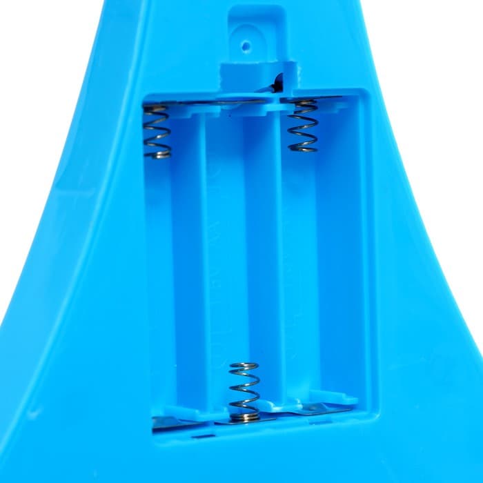 Микрофон на стойке ZABIAKA «Новогодний подарок», голубой