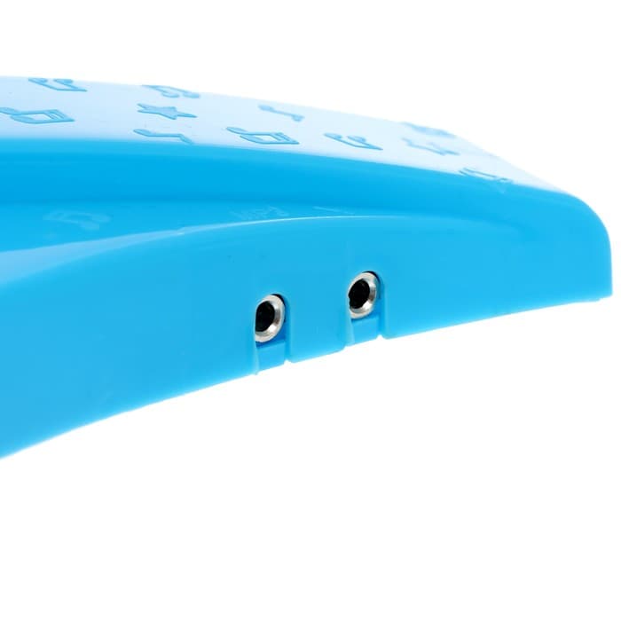 Микрофон на стойке ZABIAKA «Новогодний подарок», голубой