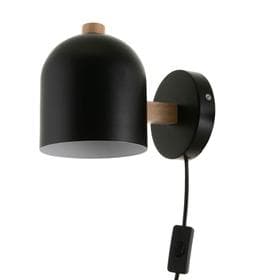 Бра 1668/1BK E27 40 Вт черный 18×13×16 см