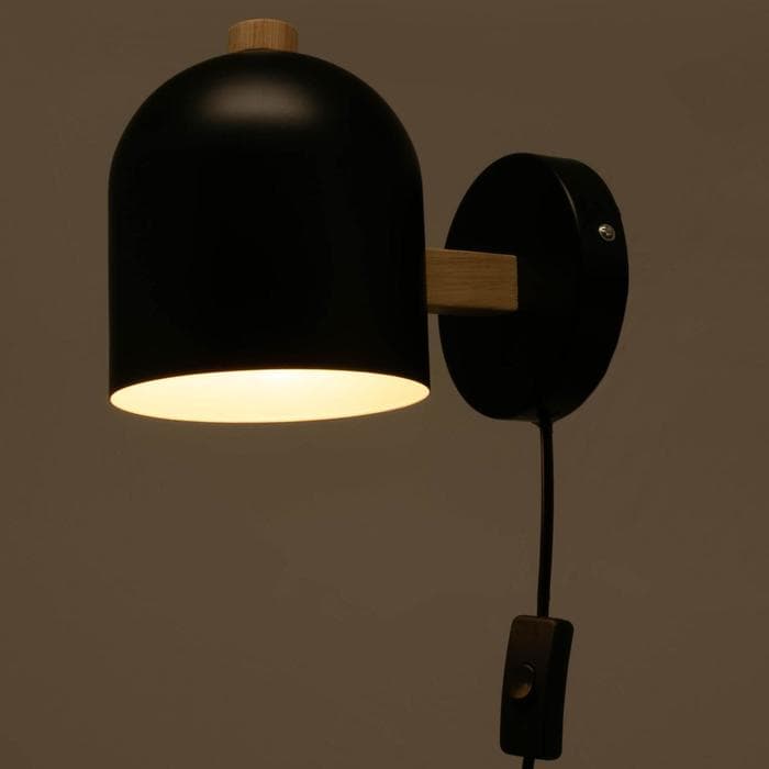 Бра 1668/1BK E27 40 Вт черный 18×13×16 см