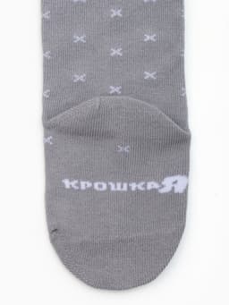 Колготки «Крошка Я. Санта», серый, рост 68-74 см