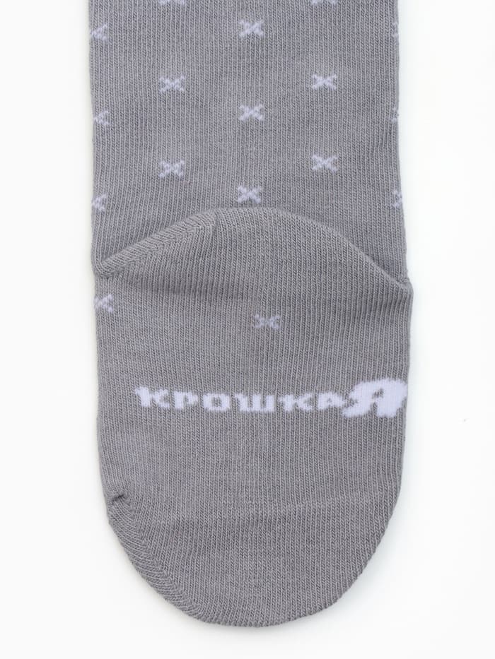 Колготки «Крошка Я. Санта», серый, рост 74-80 см