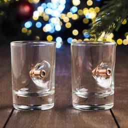 Стопки с пулей «Новый год», 50 мл, 2 шт.