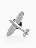Значок «Самолёт», цвет серебро