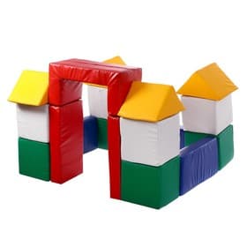 Мягкий игровой конструктор ZABIAKA «Замок», куб 30×30 см