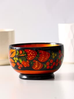 Чашка деревянная хохлома «Малая», 11×5.5 см